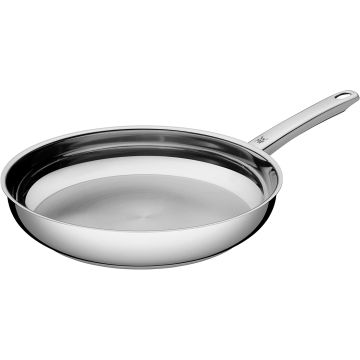 WMF Profi Frying Pan 28 cm Cromargan Stainless Steel Uncoated Induction Oven Safe Silver (790386991)