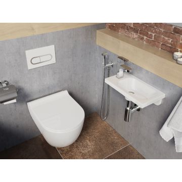 Ravak Izlietne ar Maisītāja Caurumu Chrome L Balta (XJGL1100000)