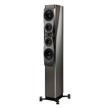 Dynaudio Confidence 50 Floorstanding Speakers Smoke High Gloss (Pair / Set of 2)