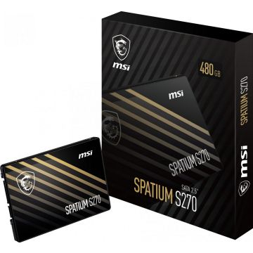 MSI SPATIUM S270 SATA 2.5-inch 480GB SSD (S78-440E350-P83)