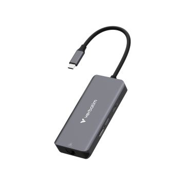 Verbatim USB‑C Essentials Multiport Hub 6‑Port with RJ45