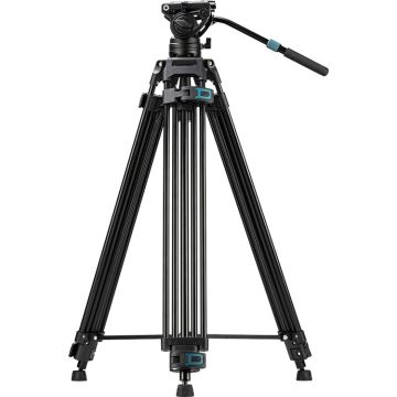 Fotopro DV-3A Heavy-Duty Fluid Head Video Tripod