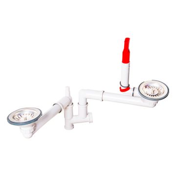 Franke Set Plug Waste Kit and Overflow SID 621 (112.0595.930)