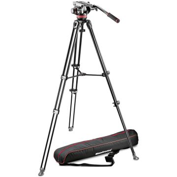 Manfrotto MVH502A Fluid Head And MVT502AM Tripod With Carrying Bag (MVK502AM-1)