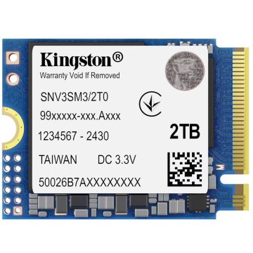 Kingston NV3 2TB M.2 PCIe 4.0 NVMe SSD (SNV3SM3/2T0)