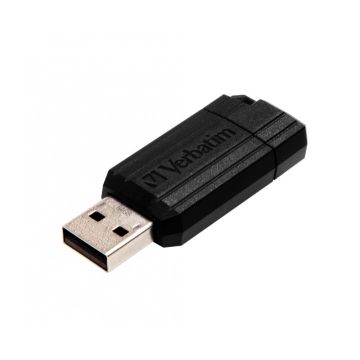 Verbatim USB Stick 2.0 PinStripe 64 GB black