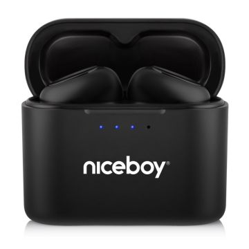 Niceboy HIVE Podsie 2021 TWS Black Bluetooth Wireless Headphones