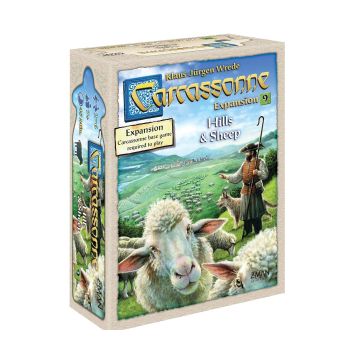 Z-Man Games Carcassonne: Expansion 9 - Hills & Sheep (EN)