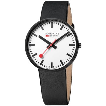 Mondaine Giant Black And White Men's Watch A660.30328.61SBB
