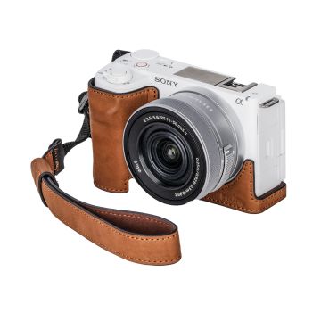 SmallRig 4889 Leather Case Kit for Sony ZV-E10 II Brown