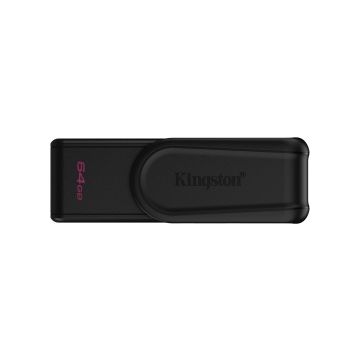 Kingston Technology DataTraveler 64GB Portable USB 3.2 Gen 1 Exodia S (Black/Black)
