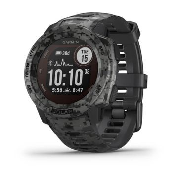 Garmin Instinct Solar Camo Edition - Camo – Graphite Camo (010-02293-05)
