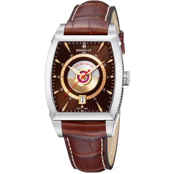 Perrelet Double Rotor Tonneau Men's Watch A1029/5