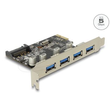 Delock PCI Express Card to 4 x external USB 3.0 (89297)