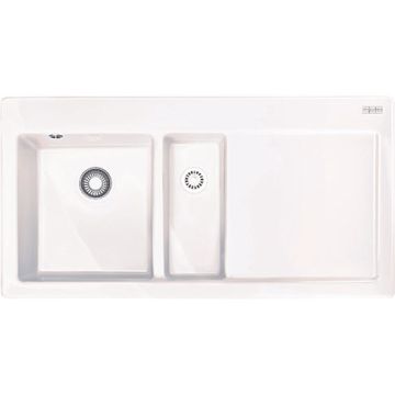 Franke MTK 651-100 Bļoda Kreisajā Pusē Balts (124.0335.710)