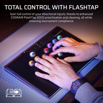 CORSAIR Novablade Pro Wireless Hall Effect Leverless Controller | PS4/PS5/PC