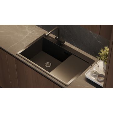 WISENT Virtuves Izlietne ar PVD Pārklājumu 78х51 (W37851B-L)