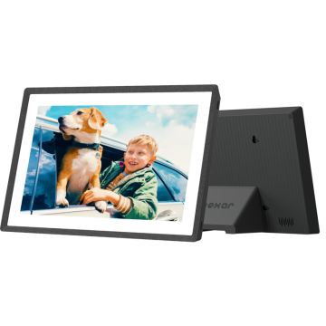 Lexar Pexar Digital Picture Frame 10.1-inch 1280x800 HD Expandable with 32GB SD Card or USB Flash (PX-101TGRYGL)
