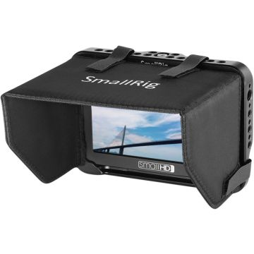 SmallRig 2249 Monitor Cage w/ Sunhood F SmallHD 5"