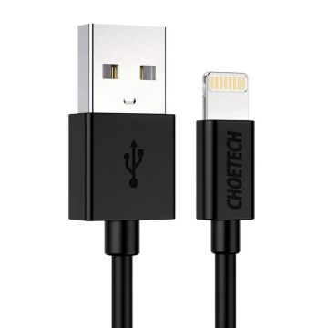 Choetech IP0026 USB to Lightning cable MFi,1.2m Black