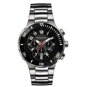 Philip Stein Active Extreme 46mm Chronograph Unisex Watch Model 33-XB-SS