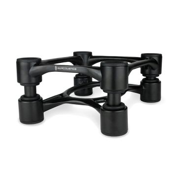 IsoAcoustics Aperta Speaker Isolation Stands Black (Pair / Set of 2)