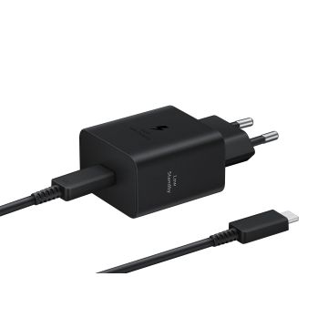 Samsung Fast Charging Adapter USB Type-C 45 Watt with Data Cable EP-T4511X (EP-T4511XBEGEU)