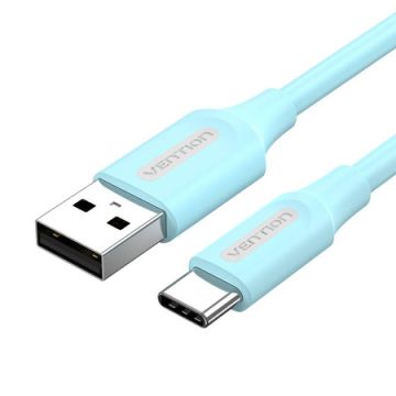 Vention COKSF USB 2.0 A to USB-C Cable 1m 3A Light Blue