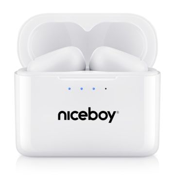Niceboy HIVE Podsie 2021 TWS Polar White Bluetooth Wireless Headphones