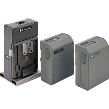 Hobolite Dual V-Mount Charger with 2 95W V-Mount Battery Packs 124001