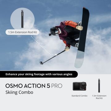 Osmo Action 5 Pro Skiing Combo