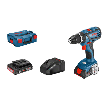 Bosch GSR 18V-28, 2x2.0Ah, GAL 1820CV L-Boxx (06019H4102)