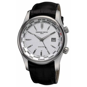 Frederique Constant Classics Index Worldtimer Quartz Men's Watch FC-255S6B6