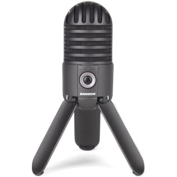 Samson Meteor USB Studio Cardioid Microphone Titanium Black