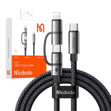 Mcdodo CA-0450 2in1 cable USB-C to USB-C + Lightning 1.2m