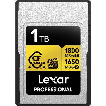 Lexar CFexpress 4.0 Pro Gold, VPG400, R1800/W1650 (Type A) 1TB (LCAGOLD001T-RNENG)