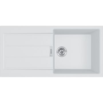 Franke Sirius 2.0 S2D 611-100 Tectonite Arctic White (143.0590.205)