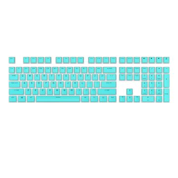 Royal Kludge Pudding PBT Keycaps - (104 pcs., Electric, PBT ANSI, UK layout)
