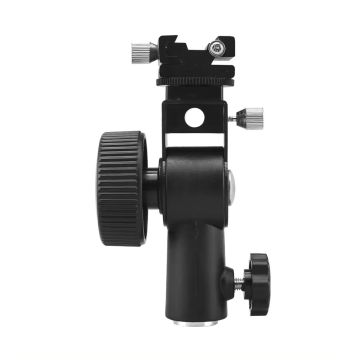 Godox Type D Flash Hot Shoe Umbrella Holder Mount Bracket For Speedlite