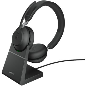 Jabra Evolve2 65 MS Stereo Basisstation Black USB-C (26599-999-889)