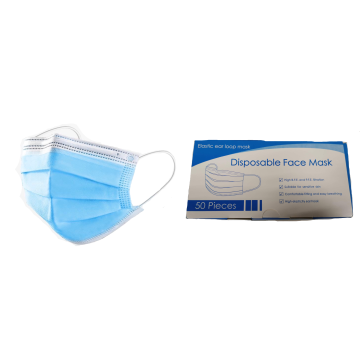 Medical Blue Sejas Aizsargmaska 50 gab.