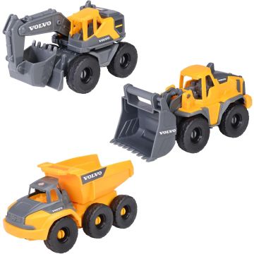 Dickie Toys - Volvo Construction Site Vehicles from 3 Years (3 Pieces) (203722015)