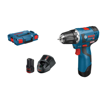 Bosch GSR 12V-20, 2x2.5Ah L-Boxx (06019D4004)
