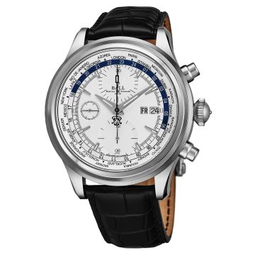 Ball Trainmaster Worldtimer Chronograph Men's Watch CM2052DLL1JSLBE