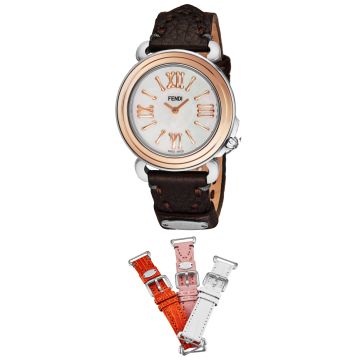 Fendi Selleria 3 Additional Straps Set With Ladies Watch F8012345H0-SET2