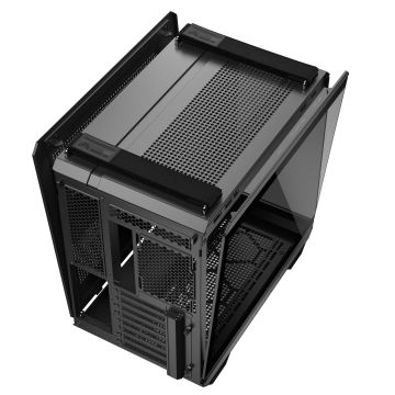 ASUS TUF Gaming GT502 Horizon PC case, Midi Tower, ATX, Tempered Glass - black (90DC0090-B19020)