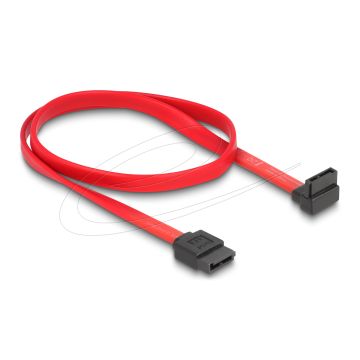 Delock Cable SATA 50 cm up straight red (84220)