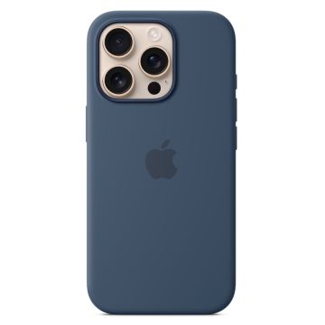 Apple iPhone 16 Pro Silicone Case with MagSafe Denim MYYK3