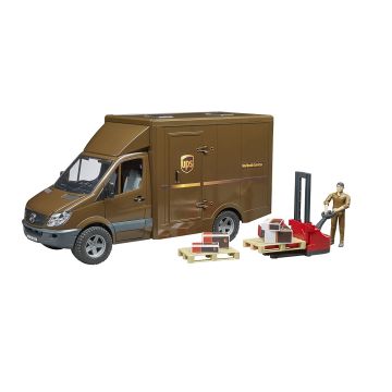 Bruder UPS MB Sprinter With Driver And Accessories (02538)