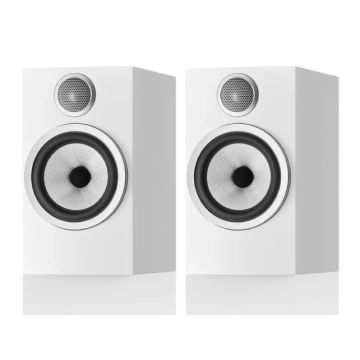 Bowers & Wilkins Bookshelf Speaker 706 S3, Satin White, 2Pcs